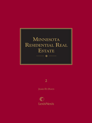 cover image of Minnesota Residential Real Estate
